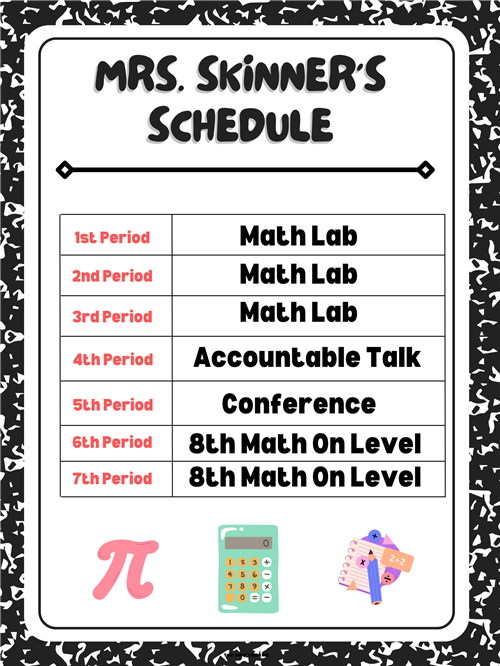 Schedule